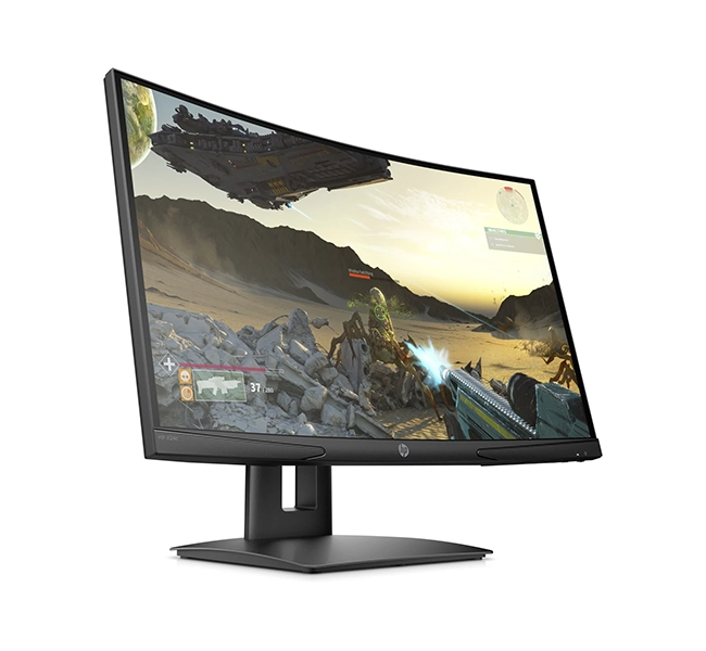 HP X24c 23.6" FHD Curved Gaming Monitor - Image 4