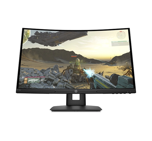 HP X24c 23.6" FHD Curved Gaming Monitor - Image 5