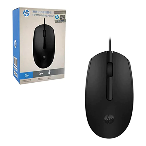 HP USB Mouse M10 Black - 6CB80PA