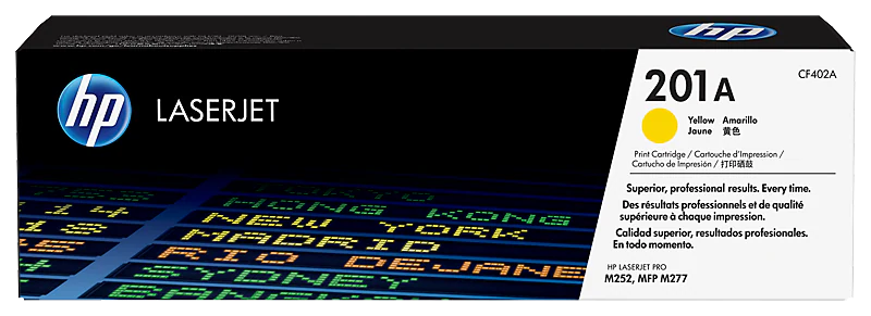 HP 201A Cyan / Black / Magenta/Yellow Original LaserJet Toner Cartridge (CF401A) - Image 4