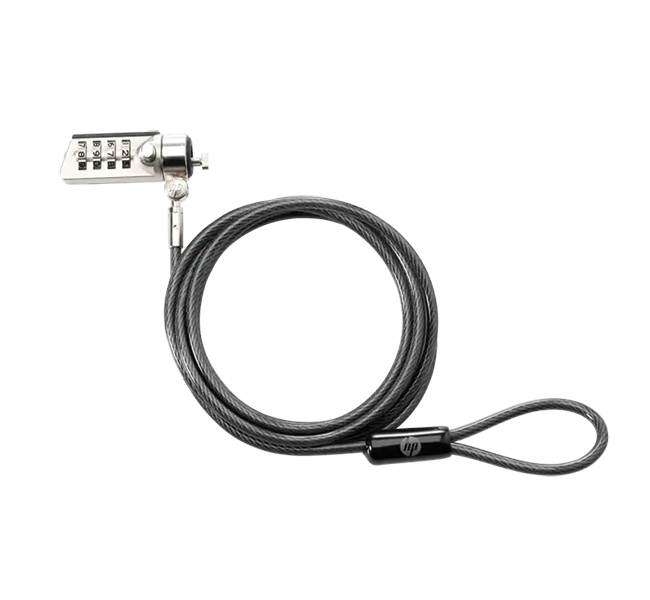 HP Combination Lock - Black - T0Y15AA