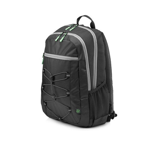 HP 15.6" Active Backpack - Black/Mint Green