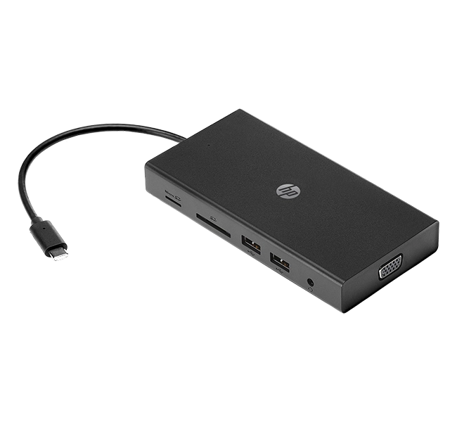 HP Travel USB-C Multi Port Hub 11 in 1