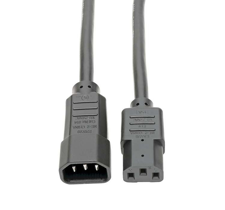 Tripp Lite Heavy-Duty PDU Power Cord Back to back cable with c13 -c14 pin - Image 3