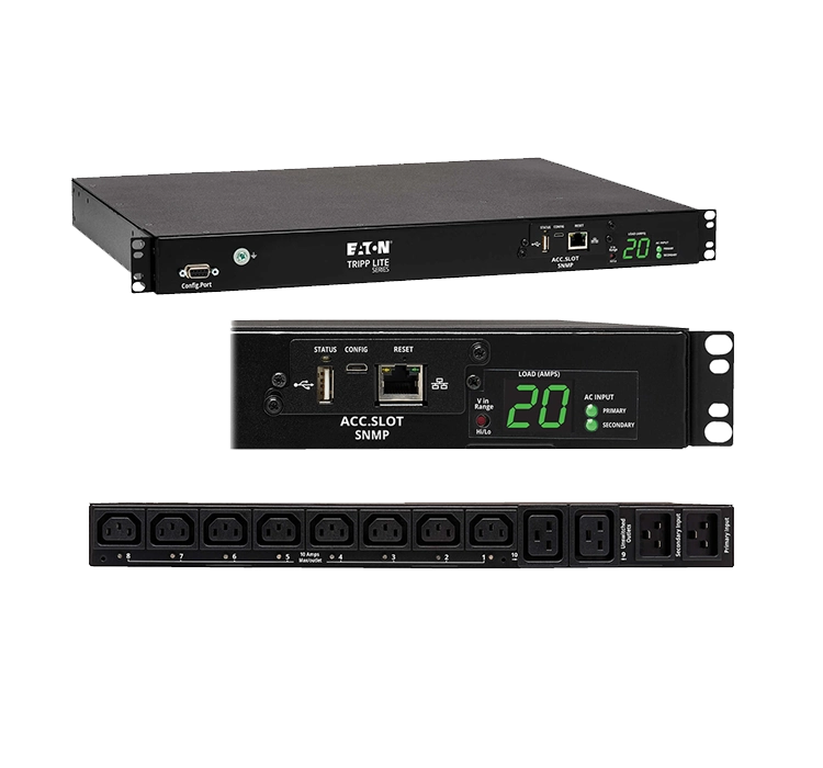 Tripplite 3.8kW Single-Phase Switched Automatic Transfer Switch PDU