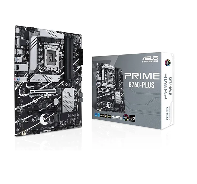 Custom Gaming Desktop PC, ASUS Prime B760-PLUS D4 Motherboard