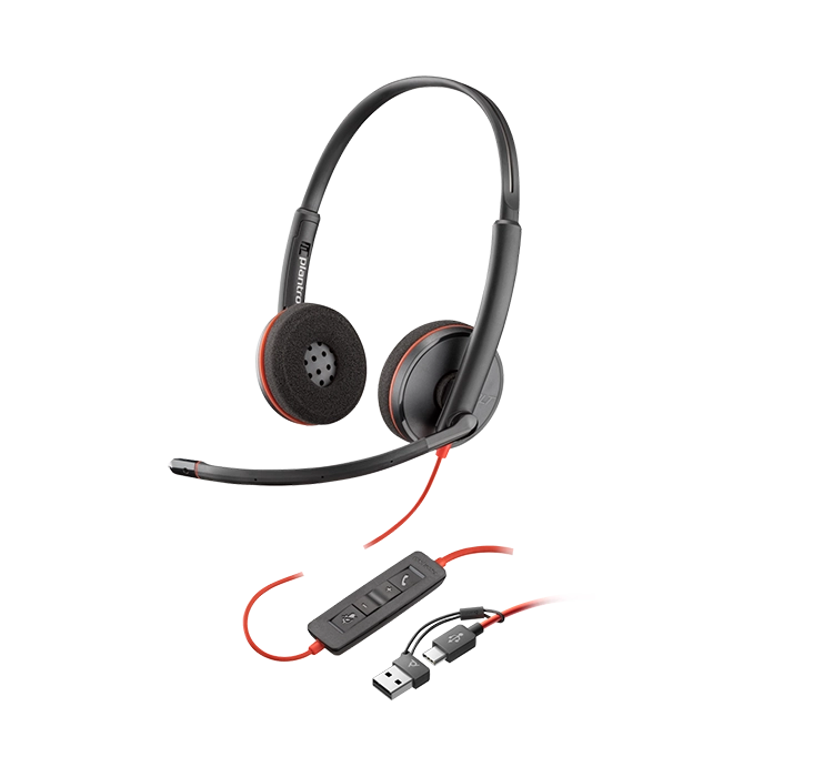 Hp Poly Blackwire 3220 Stereo USB-C Headset (93S87AA)