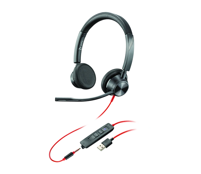 Poly Blackwire 3325 MT Certified USB-A (76J21AA)