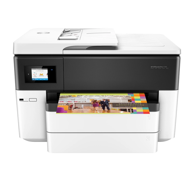 HP OfficeJet Pro 7740 Wide Format All-in-One Printer (G5J38A)