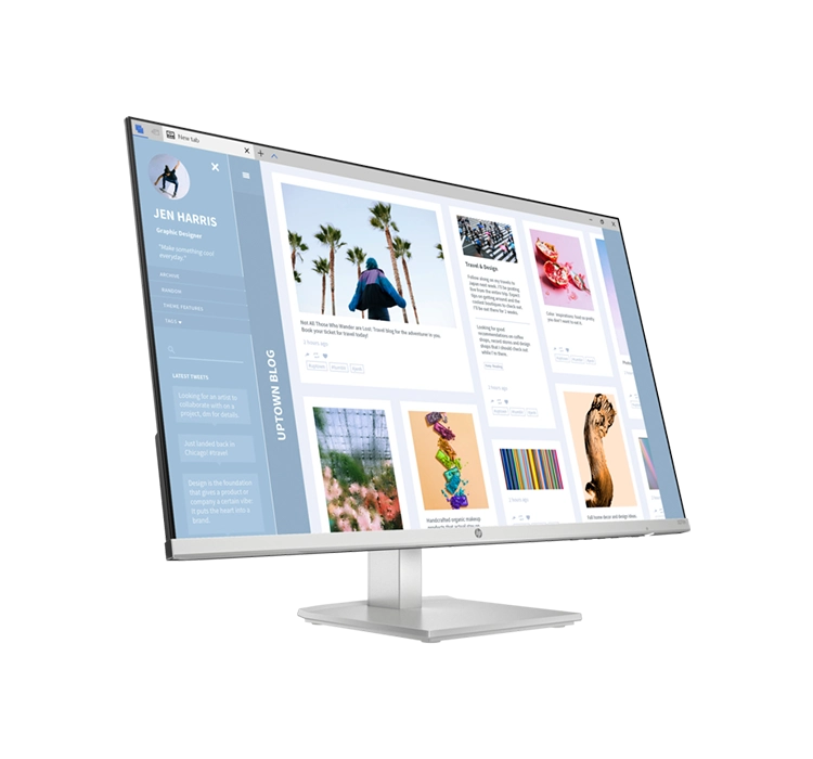 HP Series 5 27" FHD Height Adjust Monitor - 527sh (94C50AA)