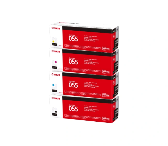 Canon 055 Toner Cartridge - CYMK