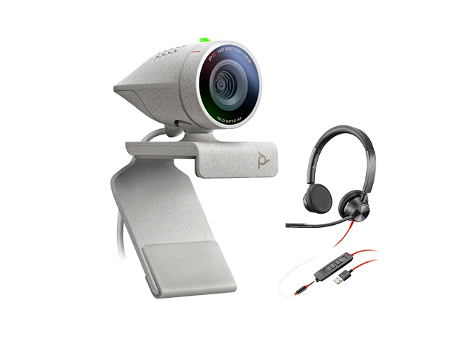 Poly Studio P5 Webcam + Blackwire 3325 - Image 4