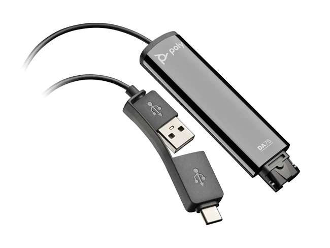 Poly DA75 USB to QD Adapter TAA (786C6AA)