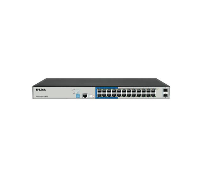 D-Link 26-Port Gigabit Smart Managed PoE+ Switch (DGS-F1210-26PS-E) - Image 3