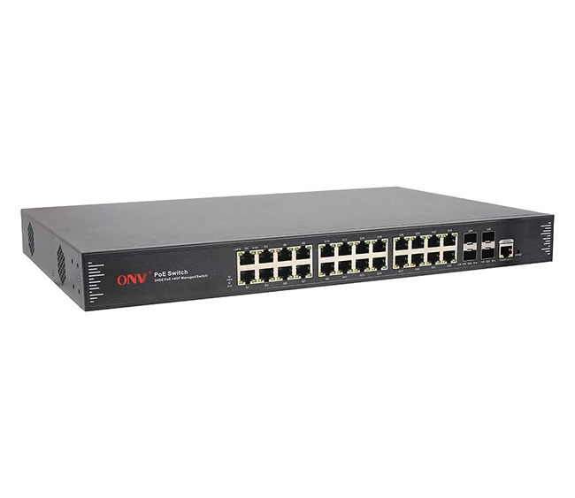 ONV POE33028PFM – 28-Port Full Gigabit Managed 24 PoE Switch - Image 4
