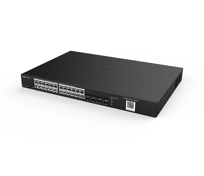 RG-NBS3100-24GT4SFP-P, 28-Port Gigabit Layer 2 Cloud Managed PoE Switch - Image 4