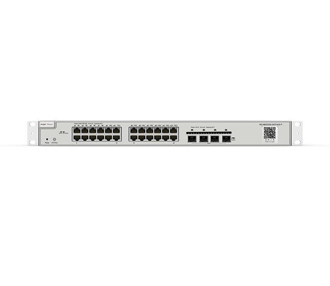 RG-NBS3200-24GT4XS-P, 24-Port Gigabit Cloud Managed PoE Switch