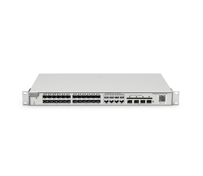 Ruijie RG-NBS3200-24SFP/8GT4XS, 24-Port Gigabit SFP Layer 2+ Managed Switch