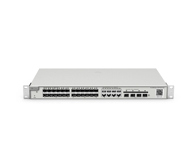 RG-NBS5200-24SFP/8GT4XS, 24-port Gigabit Layer 3 Non-PoE Switch