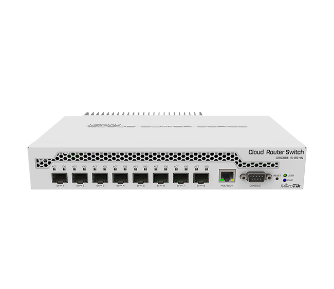 MikroTik CRS309‑1G‑8S +IN 8-port 10G SFP+ Switch