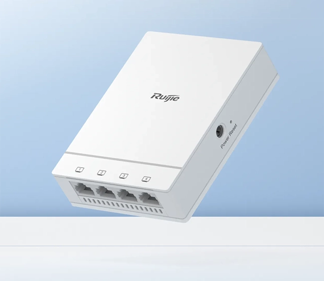 Ruijie RG-AP180-L, Wi-Fi 6 Indoor Wall Plate Wireless AP