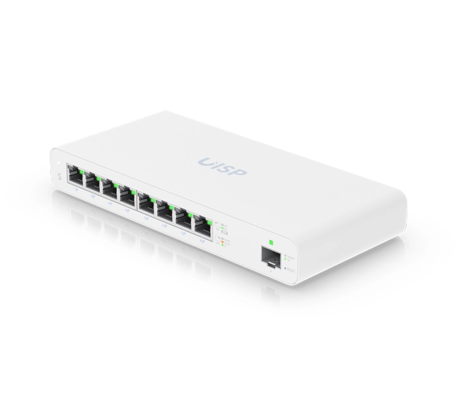 Ubiquiti UISP Switch 8 Port Gigabit PoE