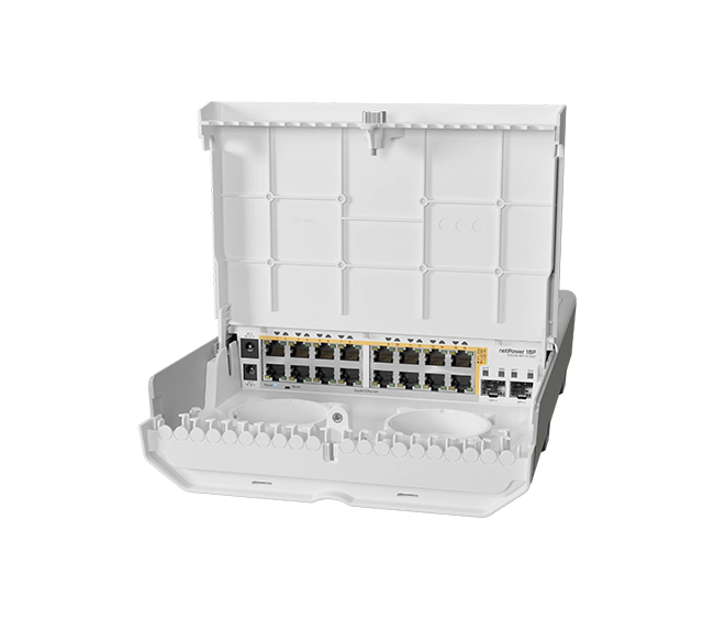 MikroTik CRS318-16P-2S+OUT (netPower 16P)