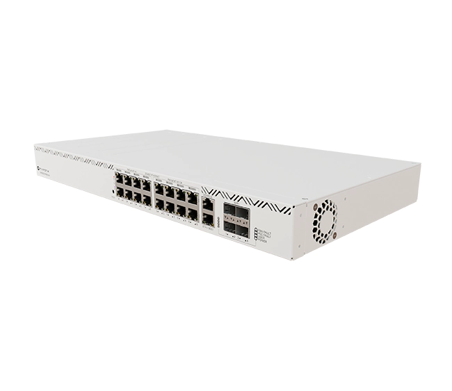 MikroTik CRS320‑8P‑8B‑4S+RM PoE++ 16-Port Gigabit Switch - Image 3