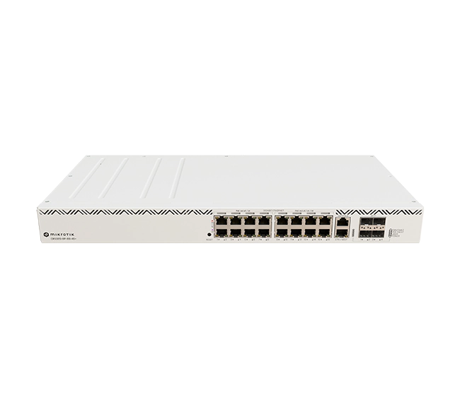 MikroTik CRS320‑8P‑8B‑4S+RM PoE++ 16-Port Gigabit Switch