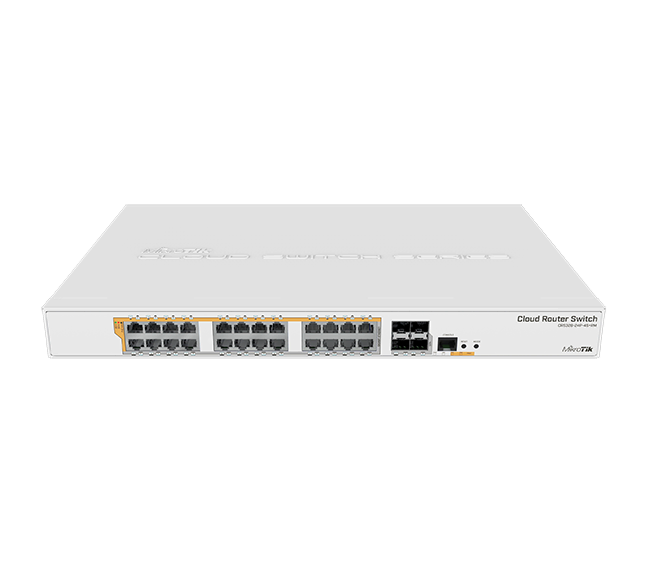 MikroTik CRS328-24P-4S+RM 24-Port PoE Rackmount Switch