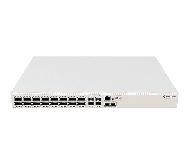 MikroTik CRS520-4XS-16XQ-RM – Ultra-Fast 100 GbE Layer 3 Switch