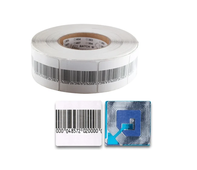 Cross Point Paper Label RF 4X4 8.2 MHZ