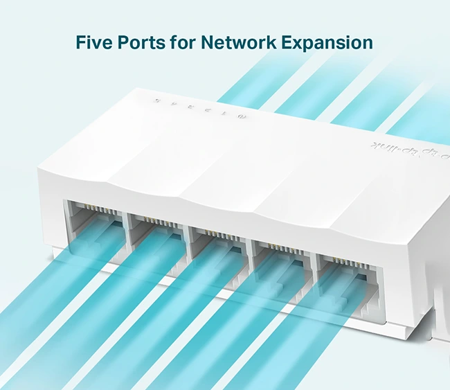 TP-Link 5-Port Switch (TL-SF1005D) - Image 4