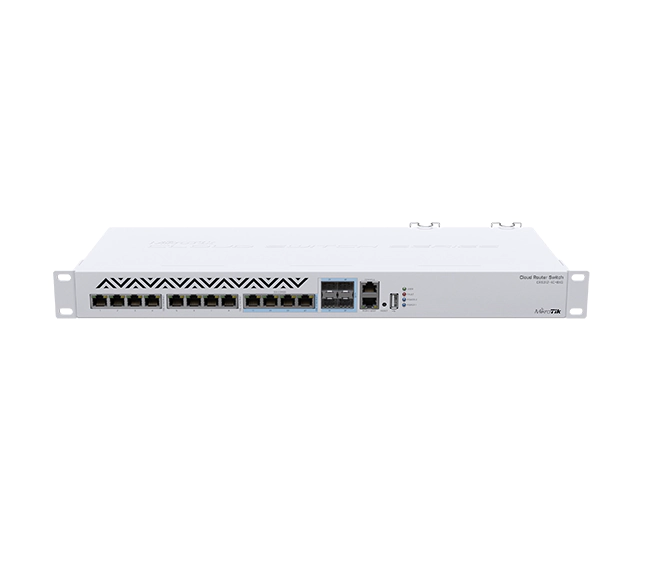 MikroTik CRS312-4C+8XG-RM 10G Layer 3 Managed Switch