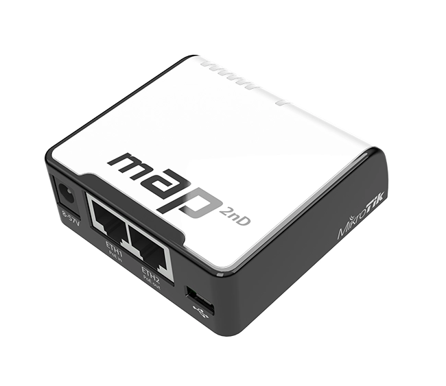 MikroTik RBmAP2nD mAP (micro Access Point)