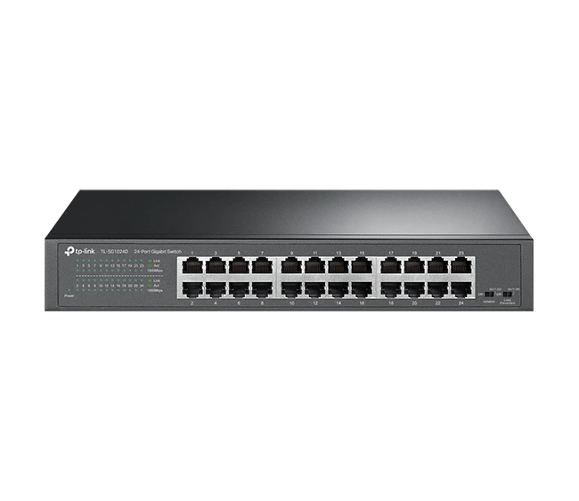 TP-Link 24-Port Gigabit Desktop/Rackmount Switch (TL-SG1024D)