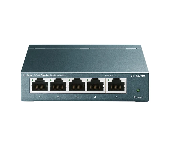 TP-Link 5-Port 10/100/1000Mbps Desktop Switch (TL-SG1005D) - Image 4