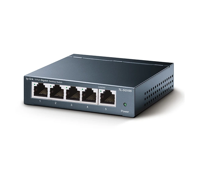 TP-Link 5-Port 10/100/1000Mbps Desktop Switch (TL-SG1005D)