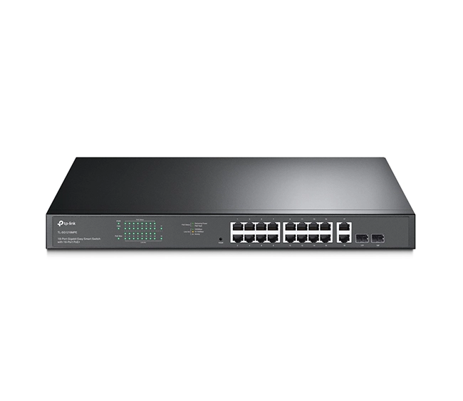 TP-Link 18-Port Gigabit Easy Smart Switch 16-Port PoE+