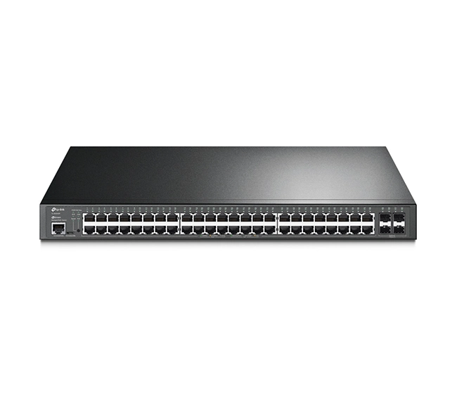 TP-Link JetStream 52-Port Gigabit L2+ Managed Switch 48-Port PoE+