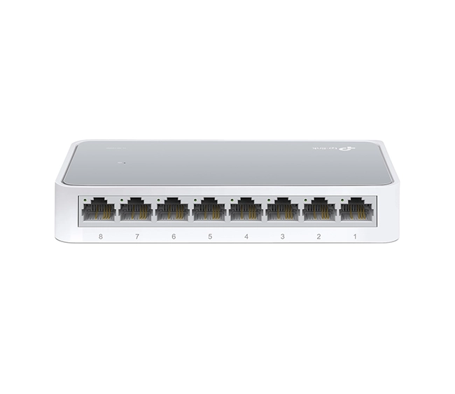 TP-Link 8-Port 10/100Mbps Desktop Switch (TL-SF1008D) - Image 3