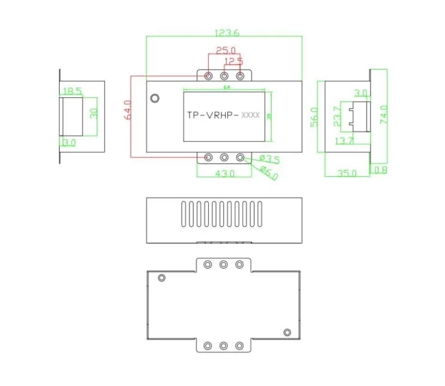 Tycon TP-VRHP-4824 Voltage Converter - Image 3