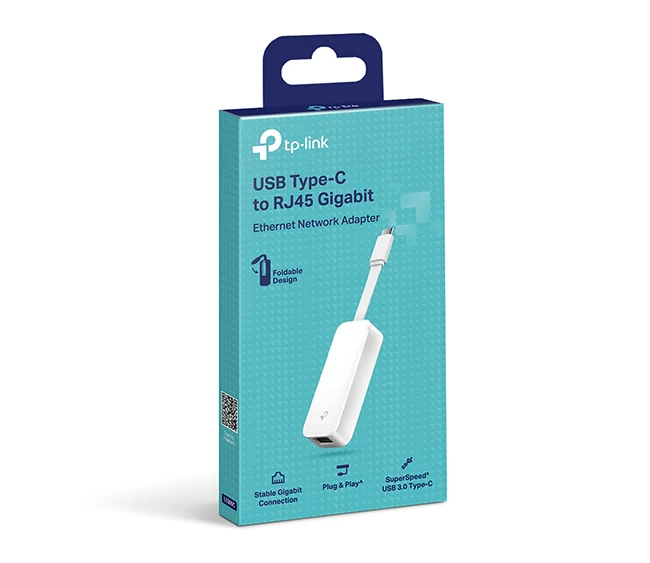 Tp-Link USB Type-C to RJ45 Gigabit Ethernet Network Adapter - TL-UE300C