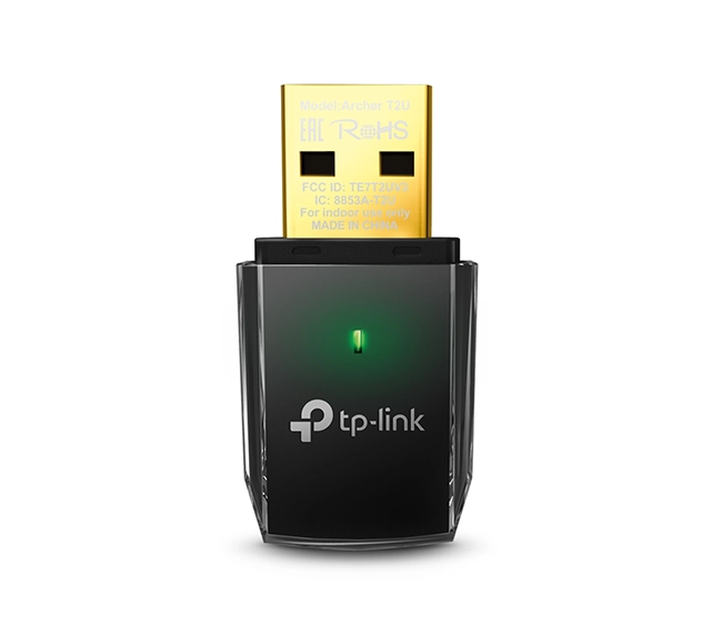 Tp-Link AC600 Wireless Dual Band USB Adapter - TL-Archer T2U - Image 4
