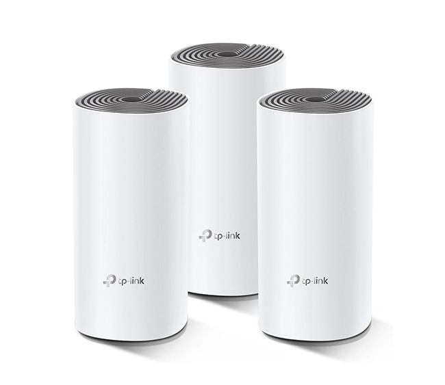TP-Link AC1200 Whole Home Mesh Wi-Fi System - TL-DECO E4 (3-Pack)