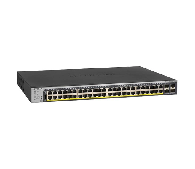 Netgear GS752TPP-300UKS – 52-Port Gigabit PoE+ Smart Managed Pro Switch
