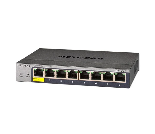 Netgear GS108T-300UKS 8-Port Gigabit Smart Managed Pro Switch - Image 3