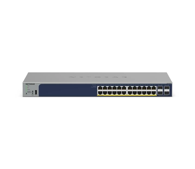 Netgear GS728TPP-300UKS 28-Port Gigabit PoE+ Smart Managed Pro Switch