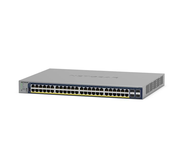 Netgear GS752TPv3-300UKS – 52-Port Gigabit PoE+ Smart Managed Pro Switch