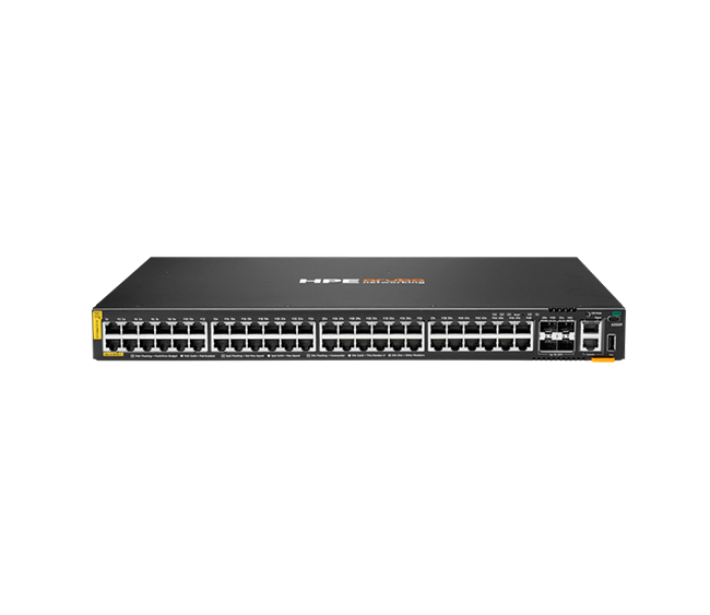 HPE Aruba Networking CX 6200F 48G Class‑4 PoE 4SFP 740W Switch